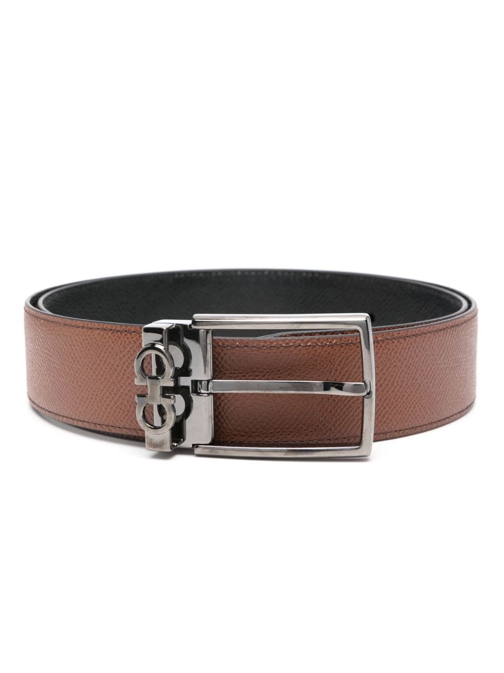 Ferragamo leather belt - Brown von Ferragamo