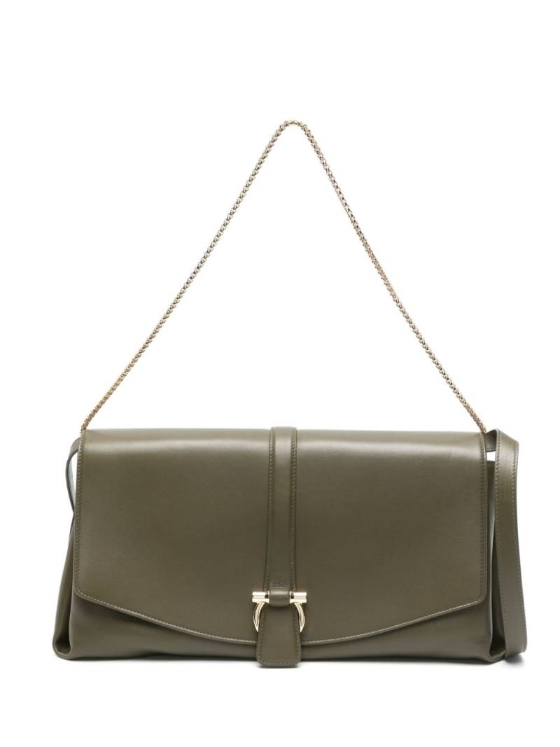 Ferragamo leather cross body bag - Green von Ferragamo