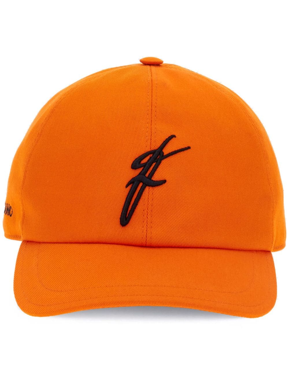 Ferragamo logo-embroidered baseball cap - Orange von Ferragamo