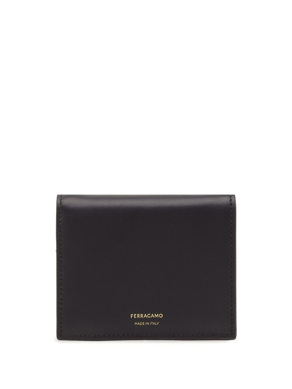 Ferragamo logo-stamp leather wallet - Black von Ferragamo