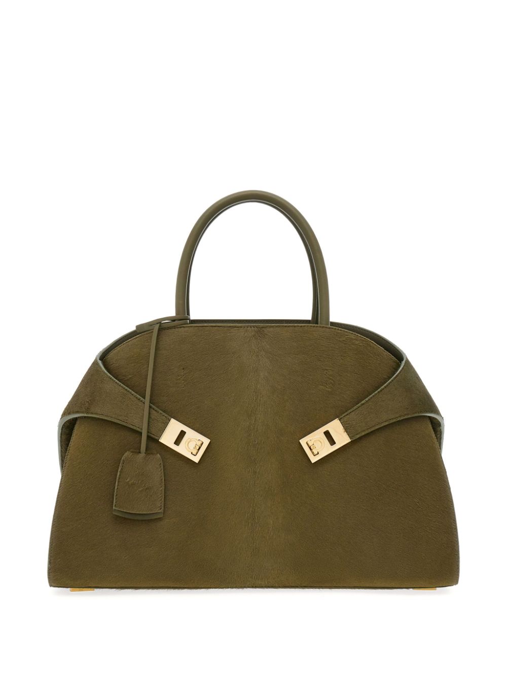 Ferragamo medium Hug tote bag - Green von Ferragamo