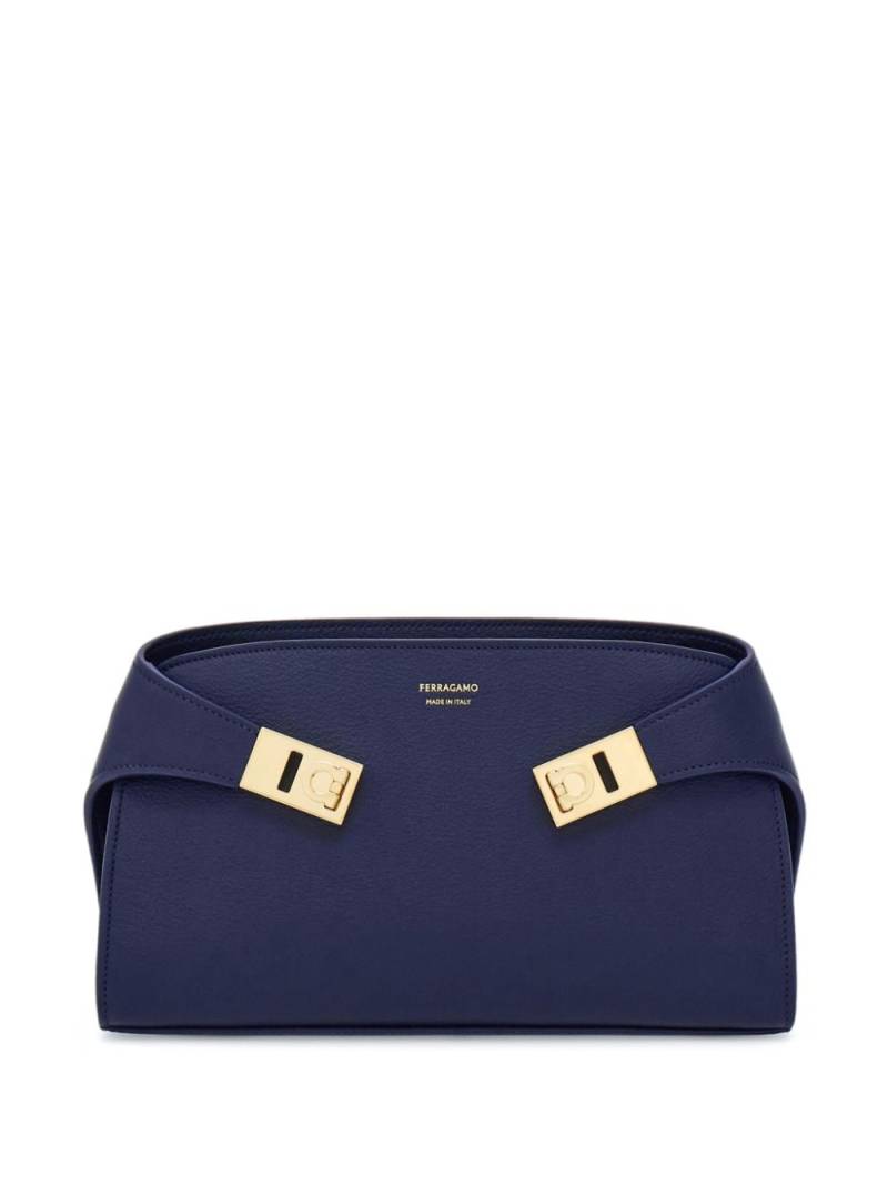 Ferragamo mini Hug cross body bag - Blue von Ferragamo