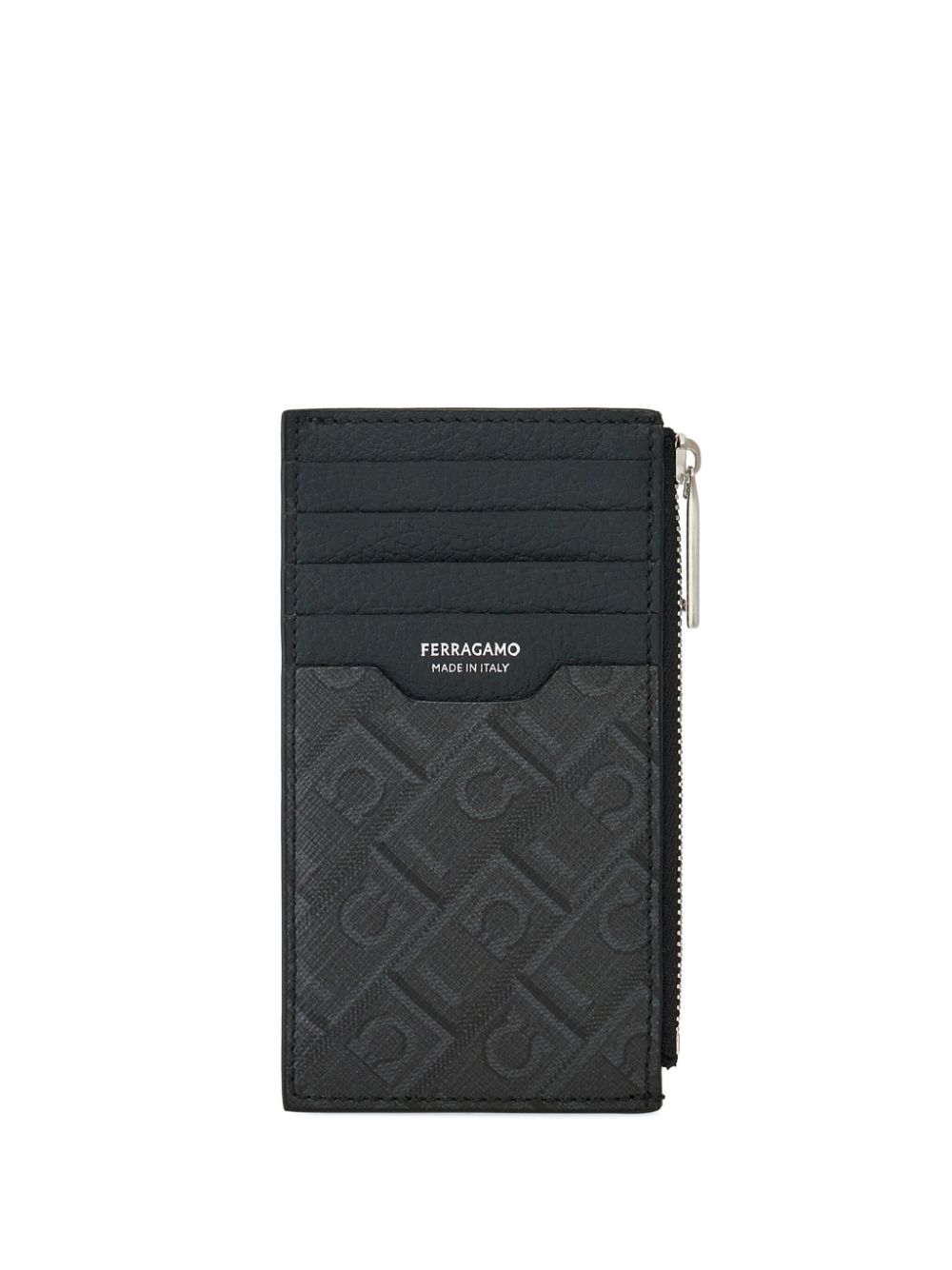 Ferragamo monogram-pattern wallet - Black von Ferragamo