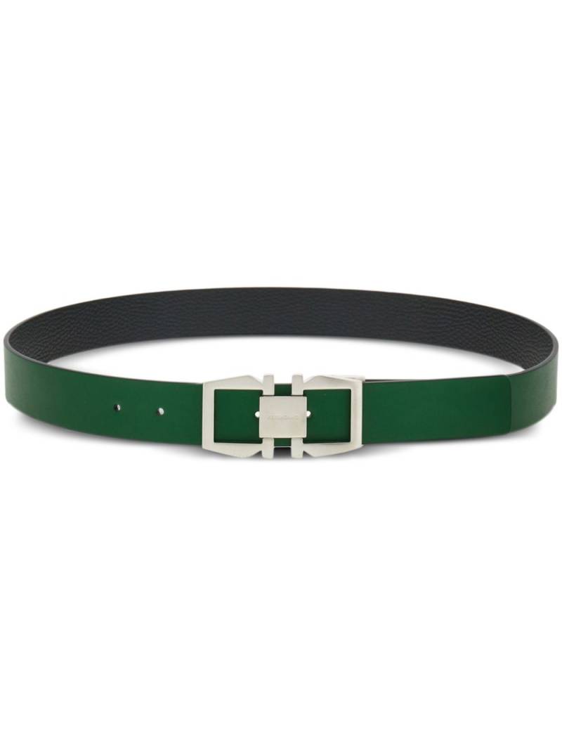 Ferragamo reversible Gancini belt - Green von Ferragamo