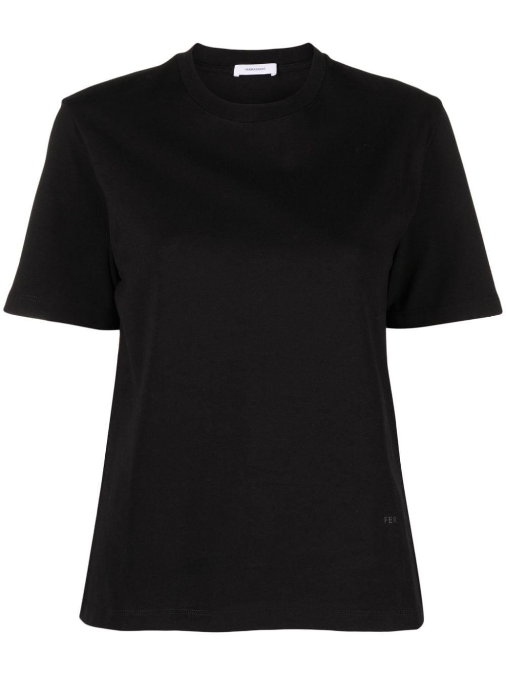 Ferragamo short-sleeve cotton T-shirt - Black von Ferragamo