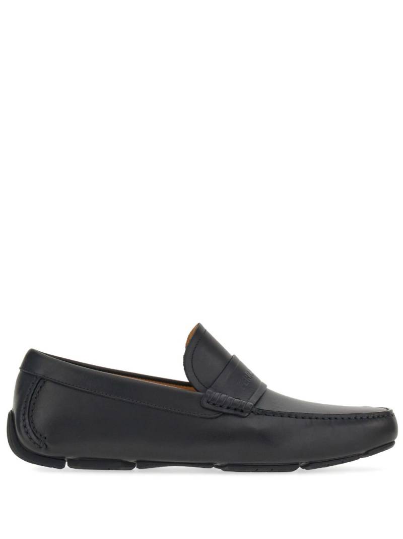 Ferragamo slip-on leather loafers - Black von Ferragamo