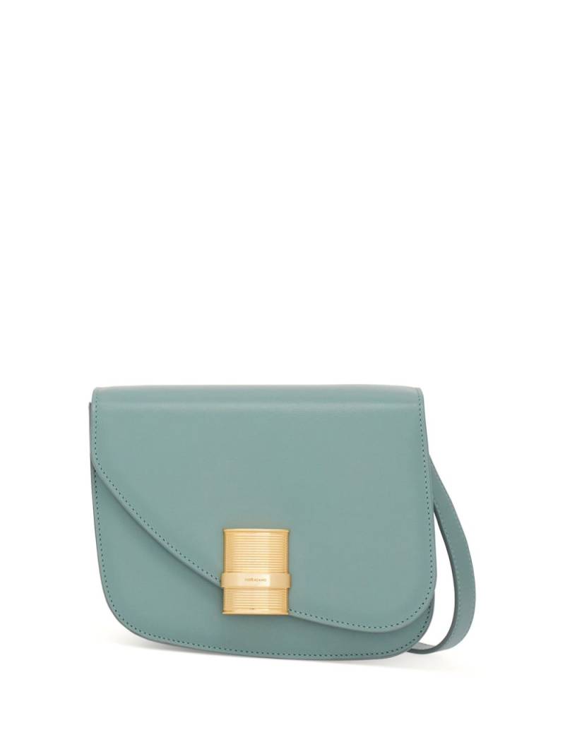 Ferragamo small Asymmetric leather shoulder bag - Blue von Ferragamo