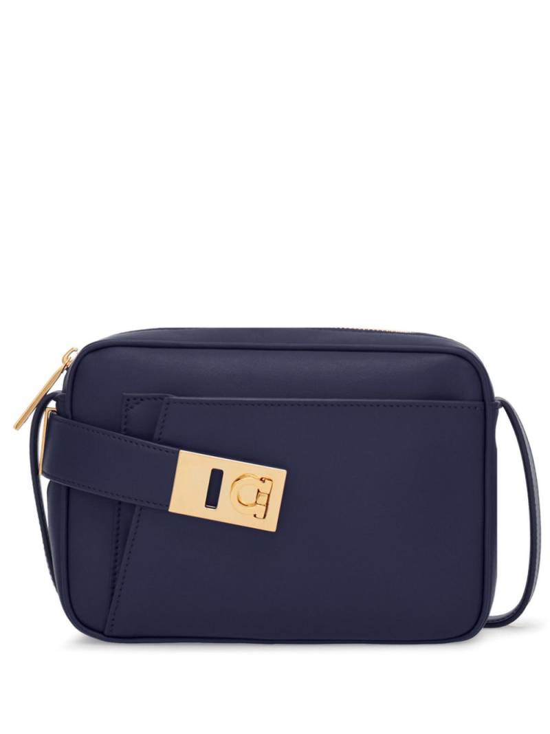 Ferragamo small Camera Case leather bag - Blue von Ferragamo