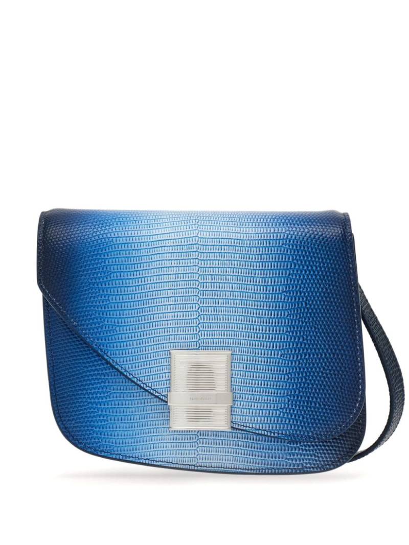 Ferragamo small Fiamma crossbody bag - Blue von Ferragamo