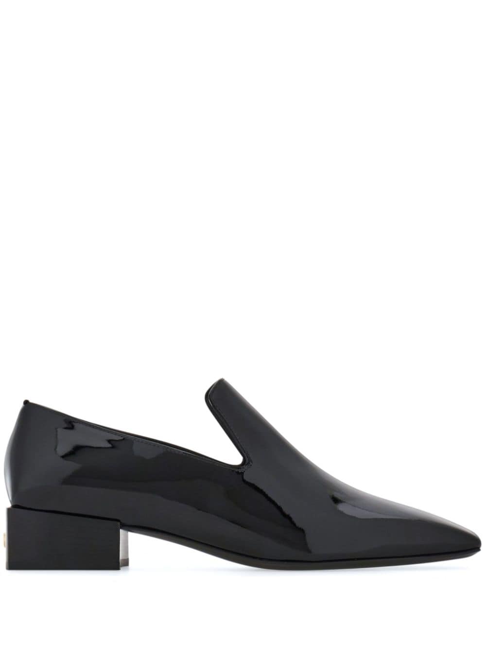 Ferragamo square-toe loafers - Black von Ferragamo