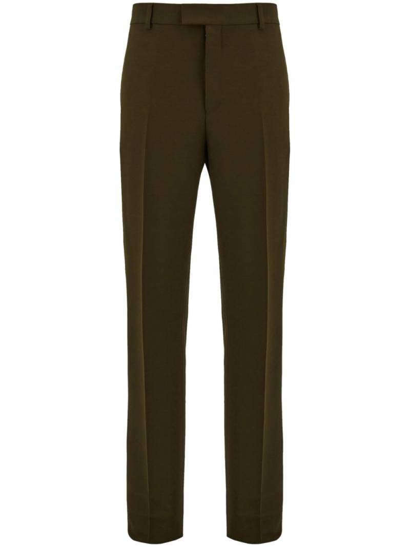 Ferragamo tailored trousers - Green von Ferragamo