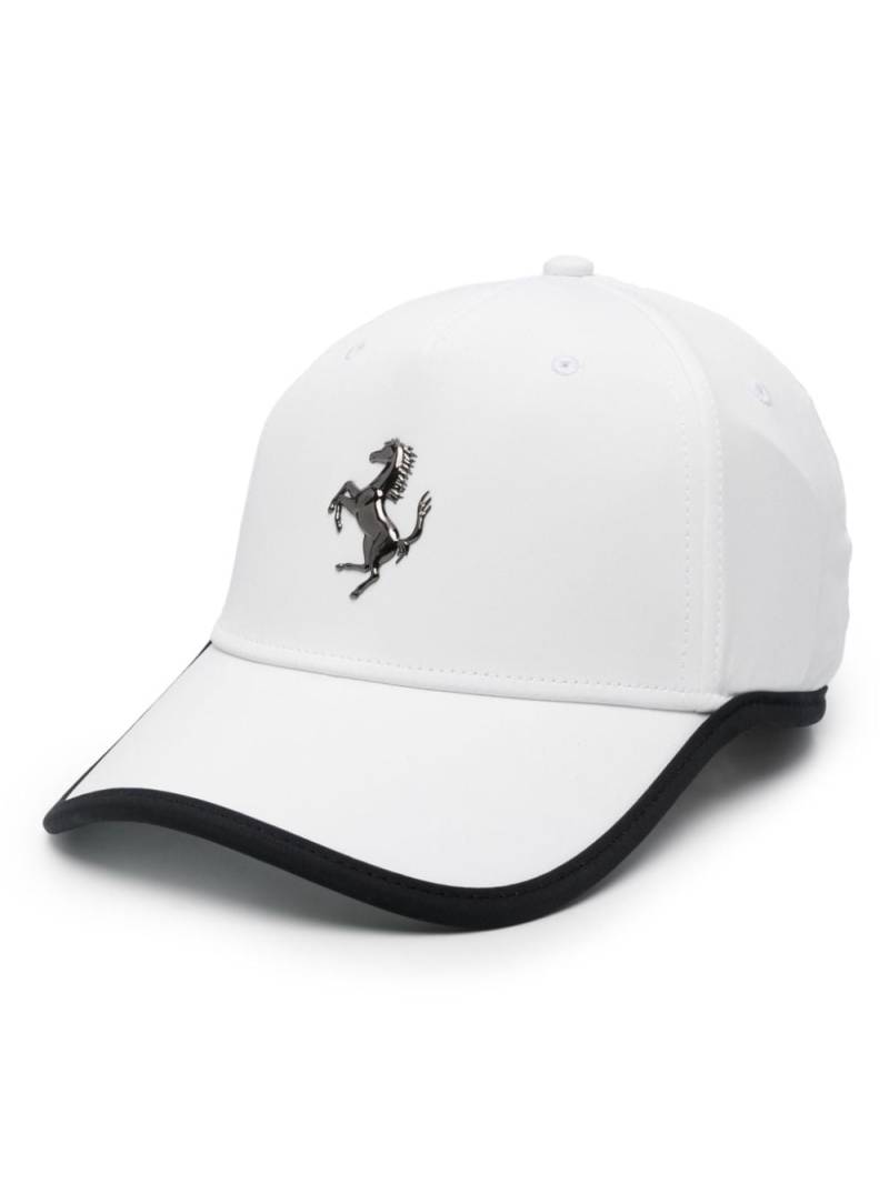 Ferrari Prancing Horse cap - White von Ferrari