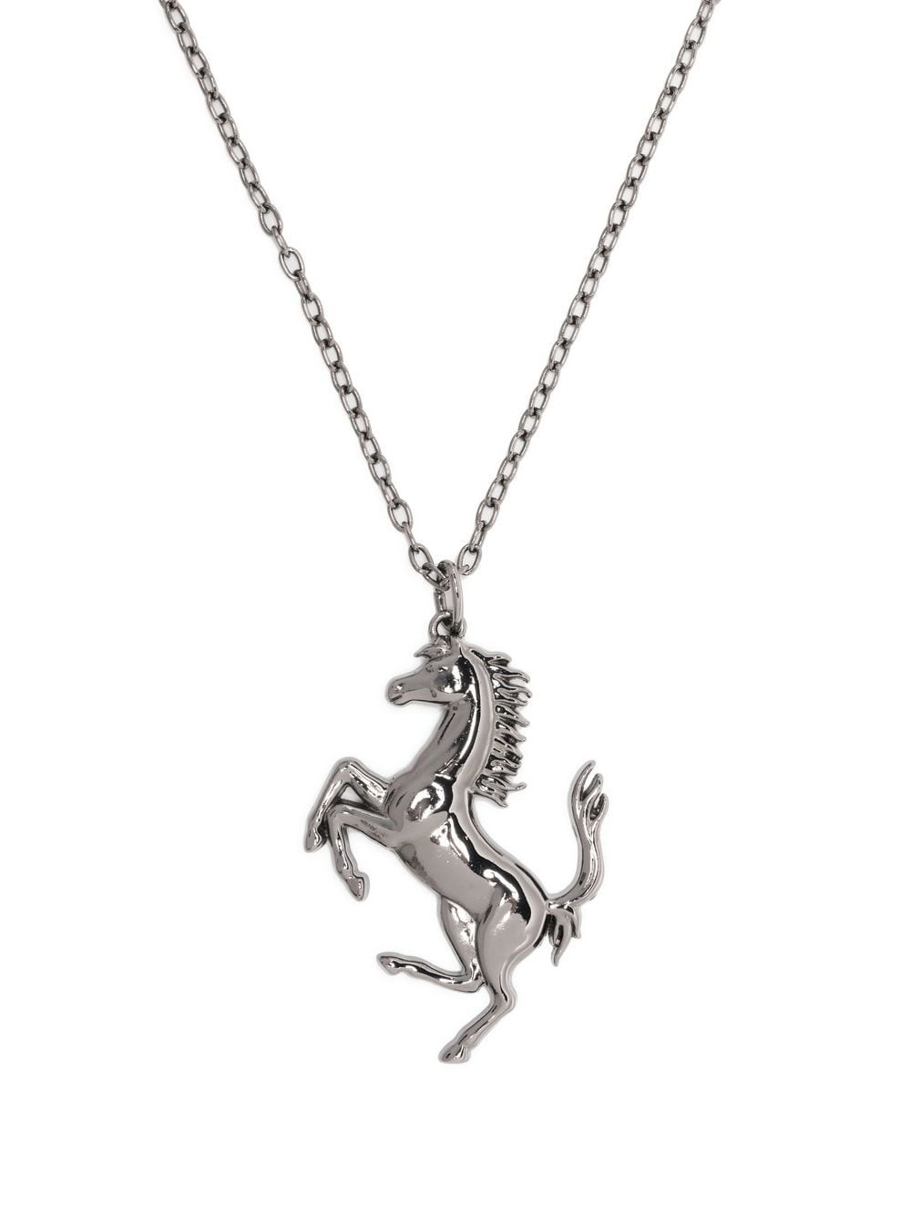 Ferrari Prancing Horse necklace - Grey von Ferrari