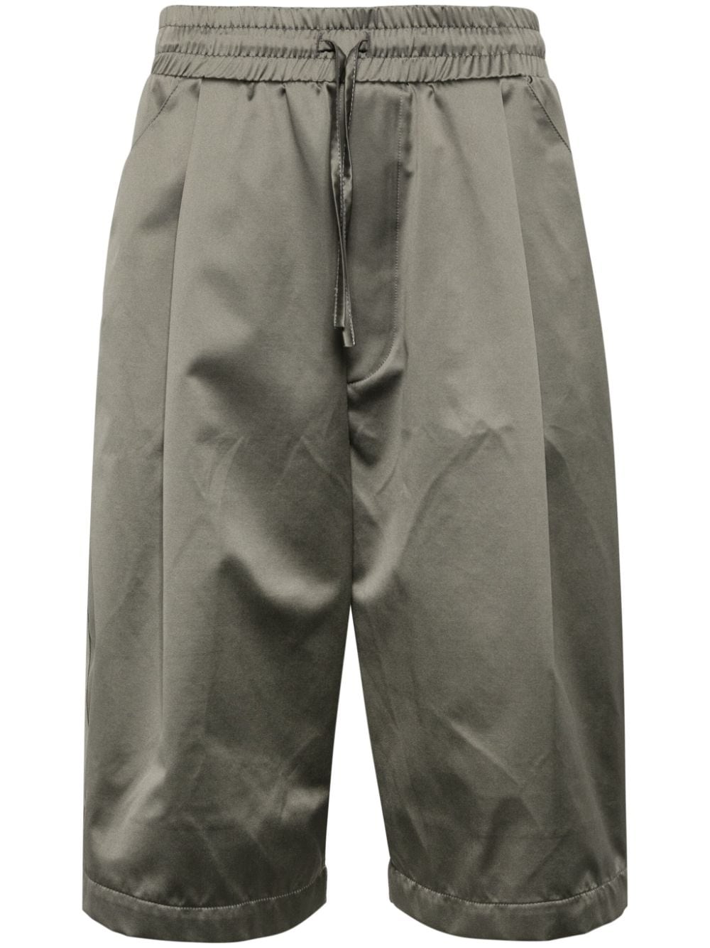 Ferrari drawstring-waist bermuda shorts - Grey von Ferrari