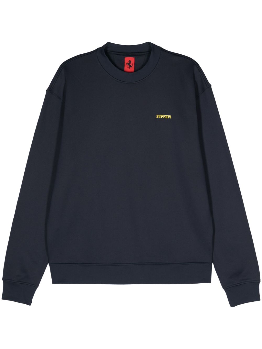 Ferrari drop-shoulder jersey sweatshirt - Blue von Ferrari