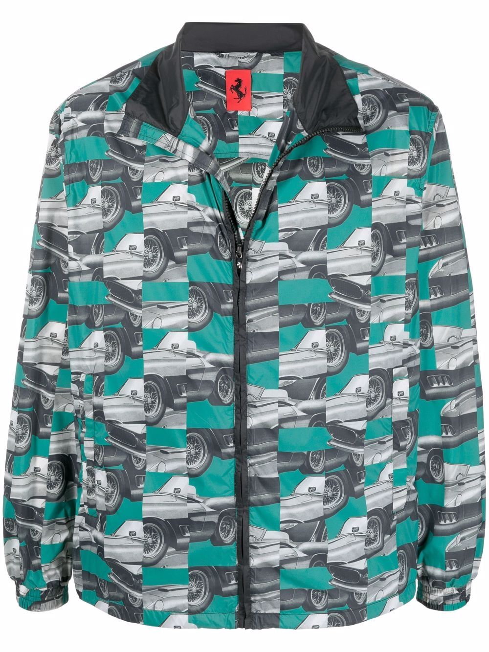 Ferrari patchwork bomber jacket - Black von Ferrari