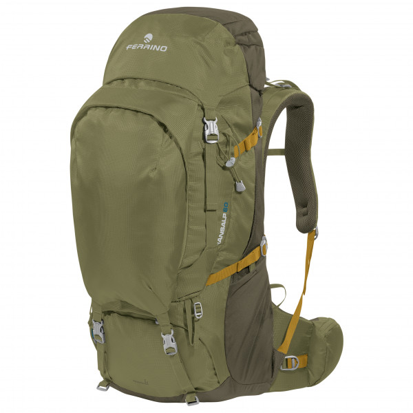 Ferrino - Backpack Transalp 60 - Trekkingrucksack Gr 60 l grau;oliv von Ferrino