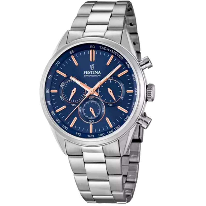 Festina F16820/A Timeless Chronograph Herrenuhr von Festina