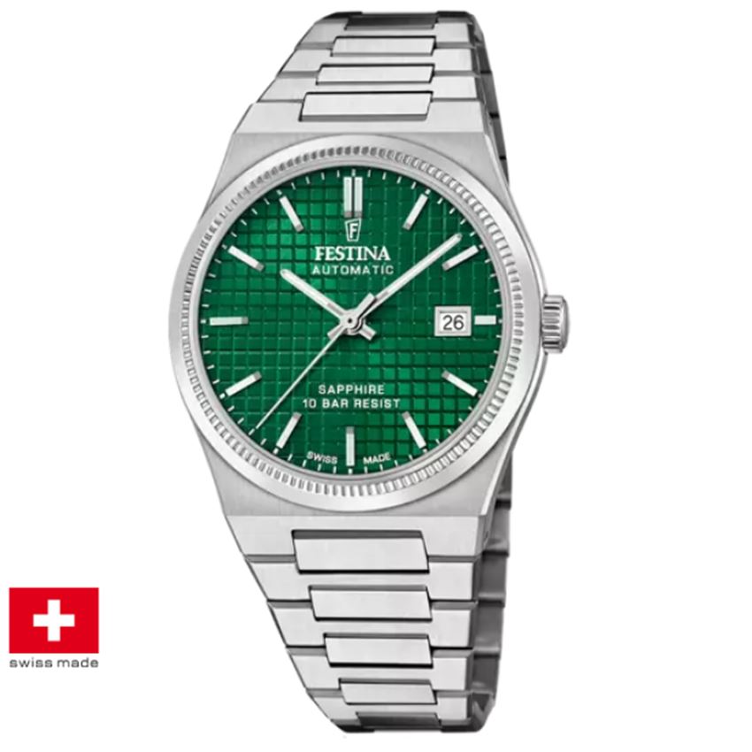 Festina F20028/3 Swiss Made Automatik Herrenuhr von Festina