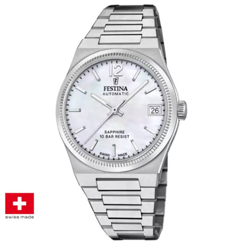 Festina F20029/1 Swiss Made Automatik Damenuhr von Festina