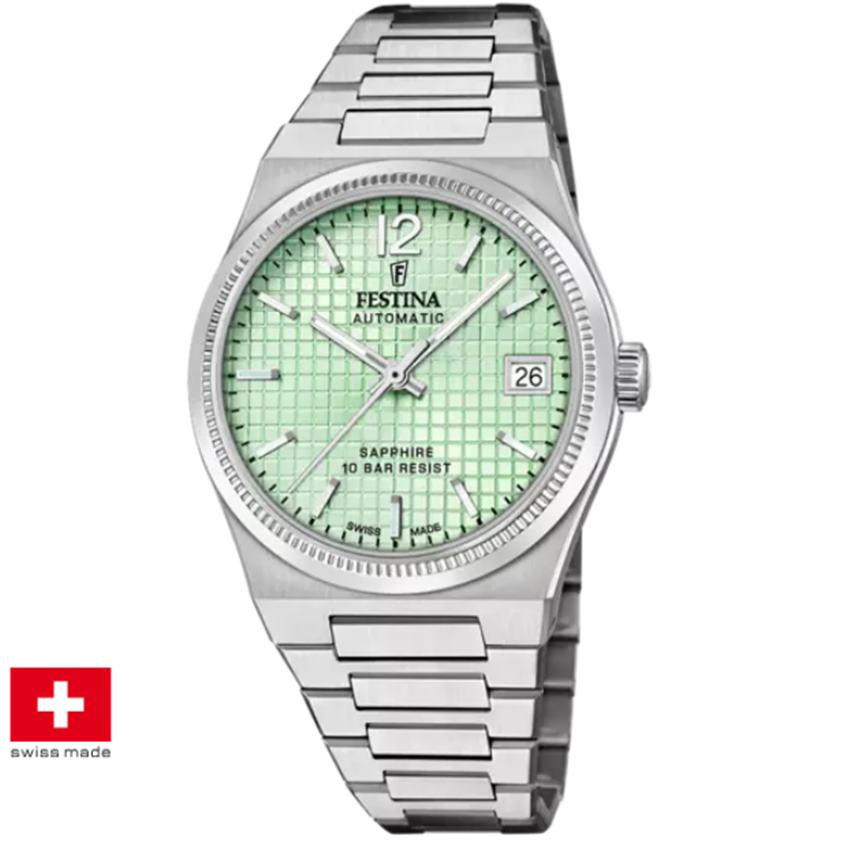 Festina F20029/3 Swiss Made Automatik Damenuhr von Festina