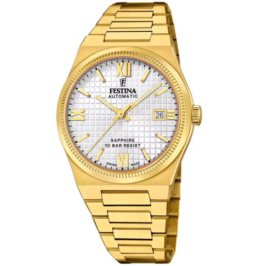 Festina F20032/1 Swiss Made Automatik Herrenuhr von Festina