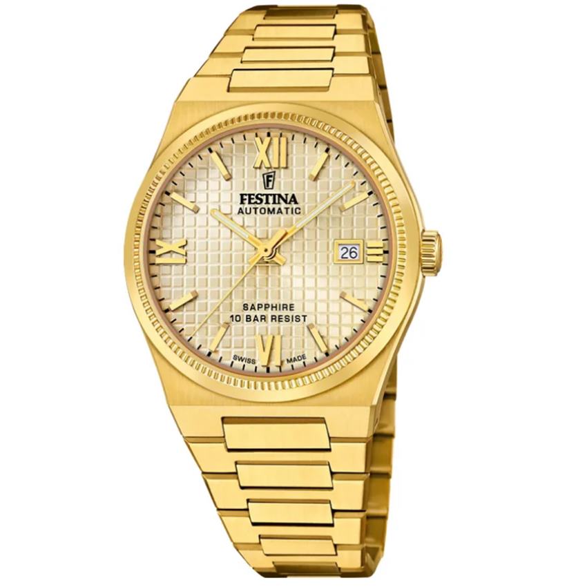 Festina F20032/2 Swiss Made Automatik Herrenuhr von Festina