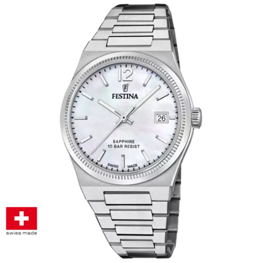 Festina F20035/1 Swiss Made Damenuhr von Festina