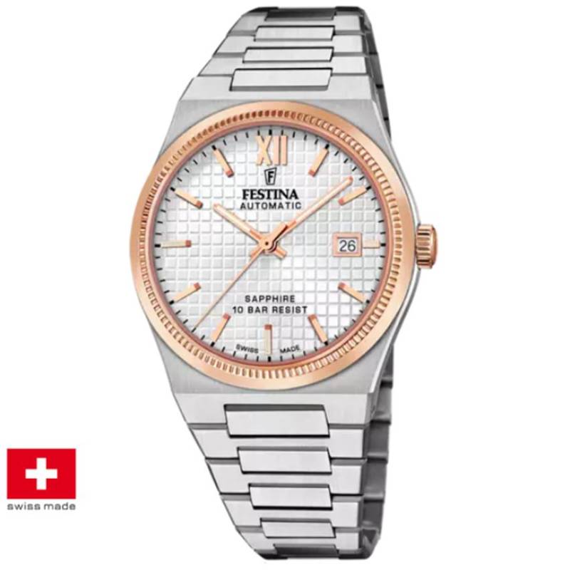 Black Friday Festina F20036/1 Swiss Made Automatik Herrenuhr von Festina