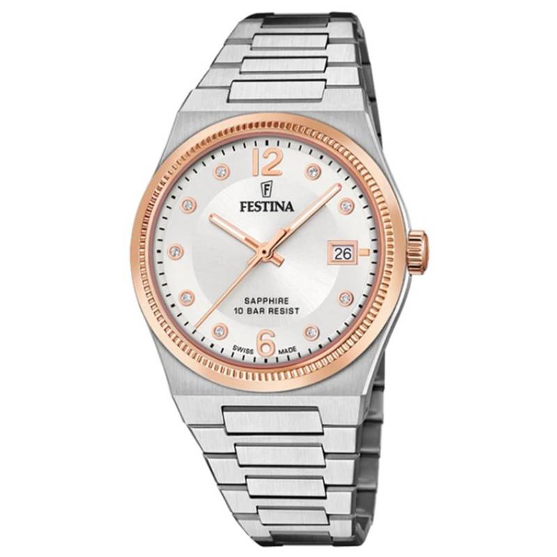 Festina F20037/1 Swiss Made Damenuhr von Festina