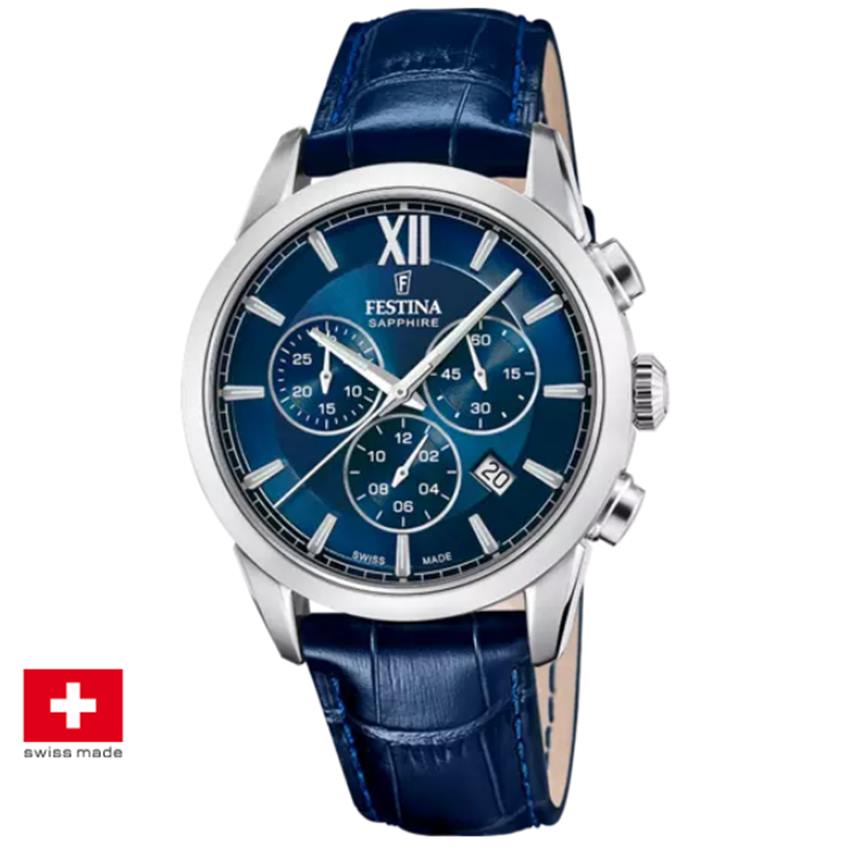 Festina F20041/2 Chrono Swiss Made Herrenuhr von Festina