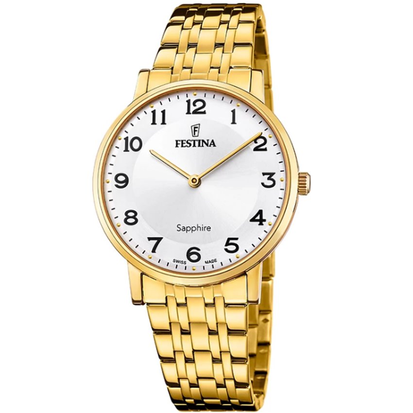 Festina F20046/1 Swiss Made Acero Klassik Herrenuhr Festina F20046/1 Swiss Made Acero Klassik Herrenuhr von Festina