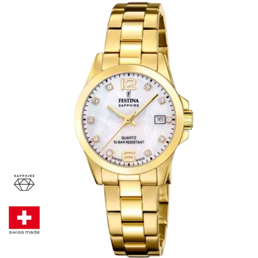 Festina F20050/1 Swiss Made Classic Damenuhr von Festina