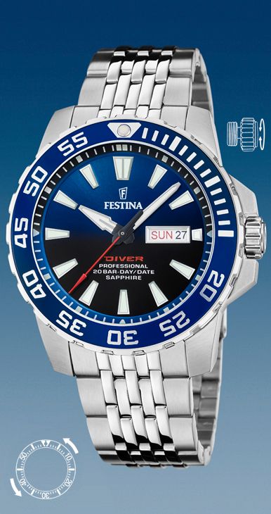 Festina F20661/1 The Originals Herren von Festina