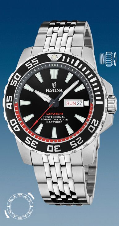 Festina F20661/3 The Originals Herren von Festina