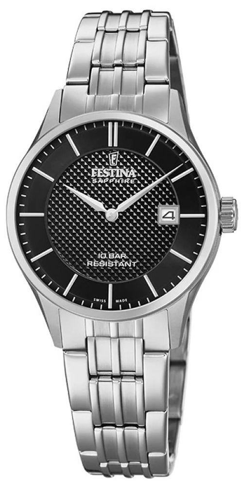 Black Friday Festina Swiss Made F20006/4 Damenuhr von Festina