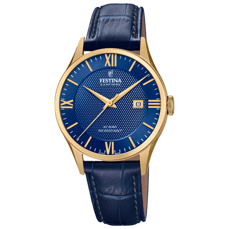 Festina Swiss Made F20010/3 Sapphire Herrenuhr von Festina