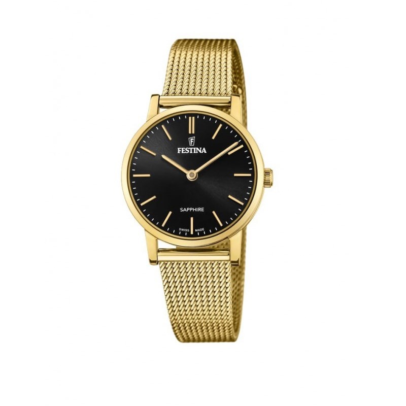 Festina Swiss Made F20023/2 Sapphire Champagne Damenuhr Festina Swiss Made F20023/2 Sapphire Champagne Damenuhr von Festina