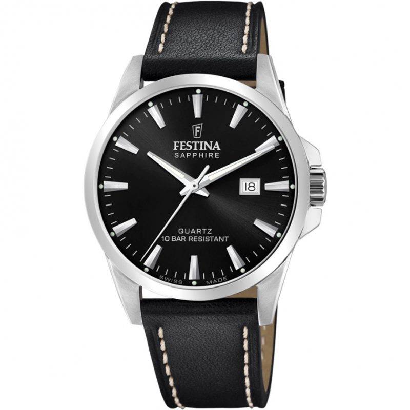 Black Friday Festina Swiss Made F20025/4 Sapphire Herrenuhr von Festina