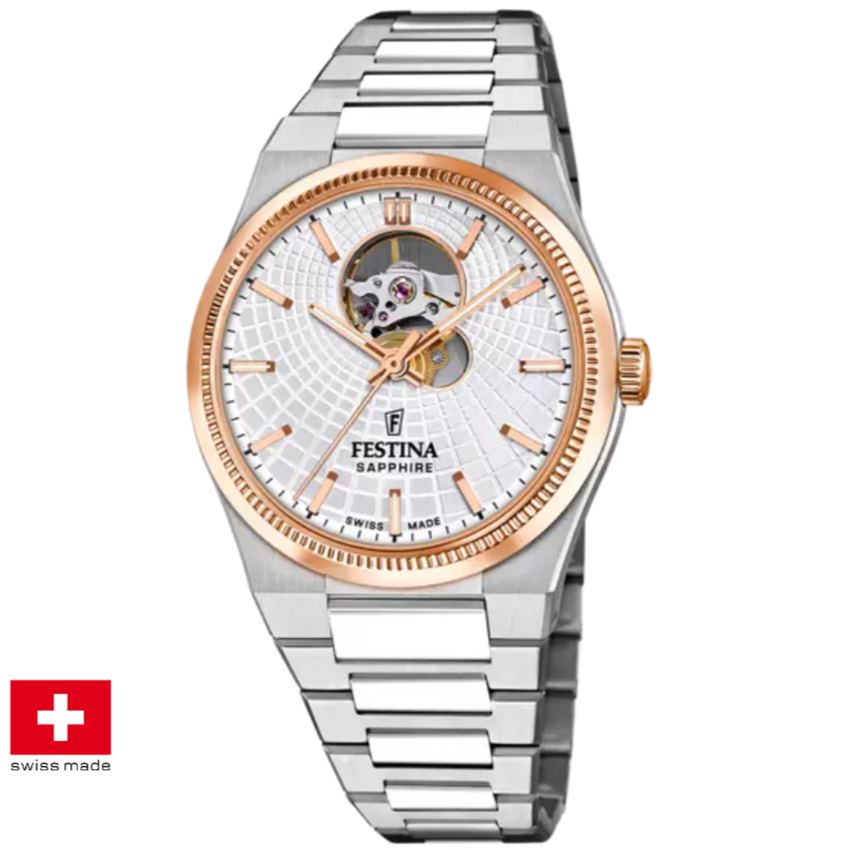 Black Friday Festina Swiss Made F20061/1 Automatik Herrenuhr von Festina