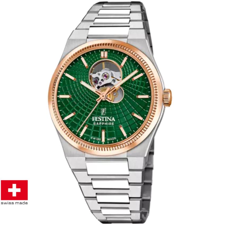 Festina Swiss Made F20061/3 Automatik Herrenuhr von Festina