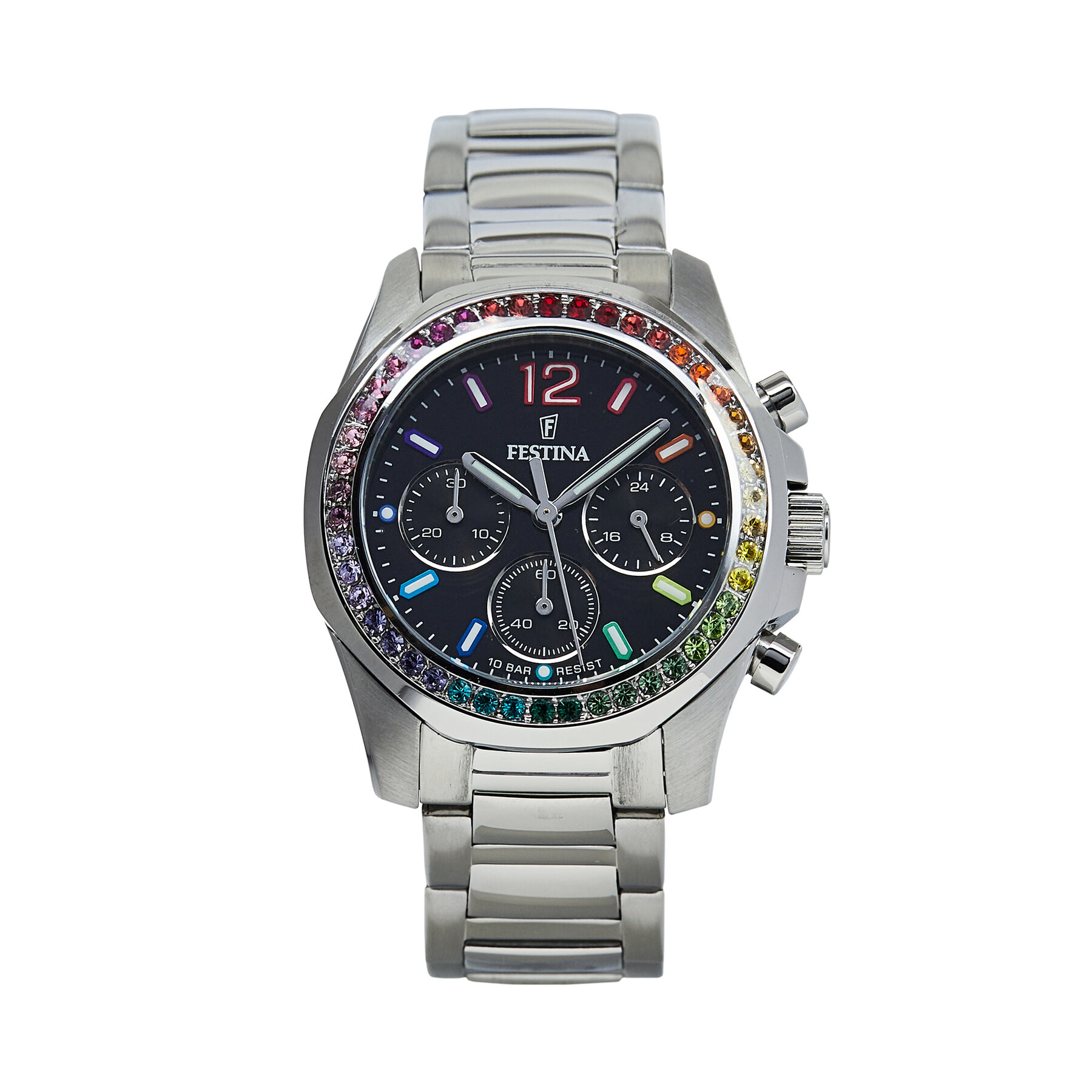 Uhr Festina Boyfriend Chronograph 20606/3 Silberfarben Uhr Festina Boyfriend Chronograph 20606/3 Silberfarben von Festina