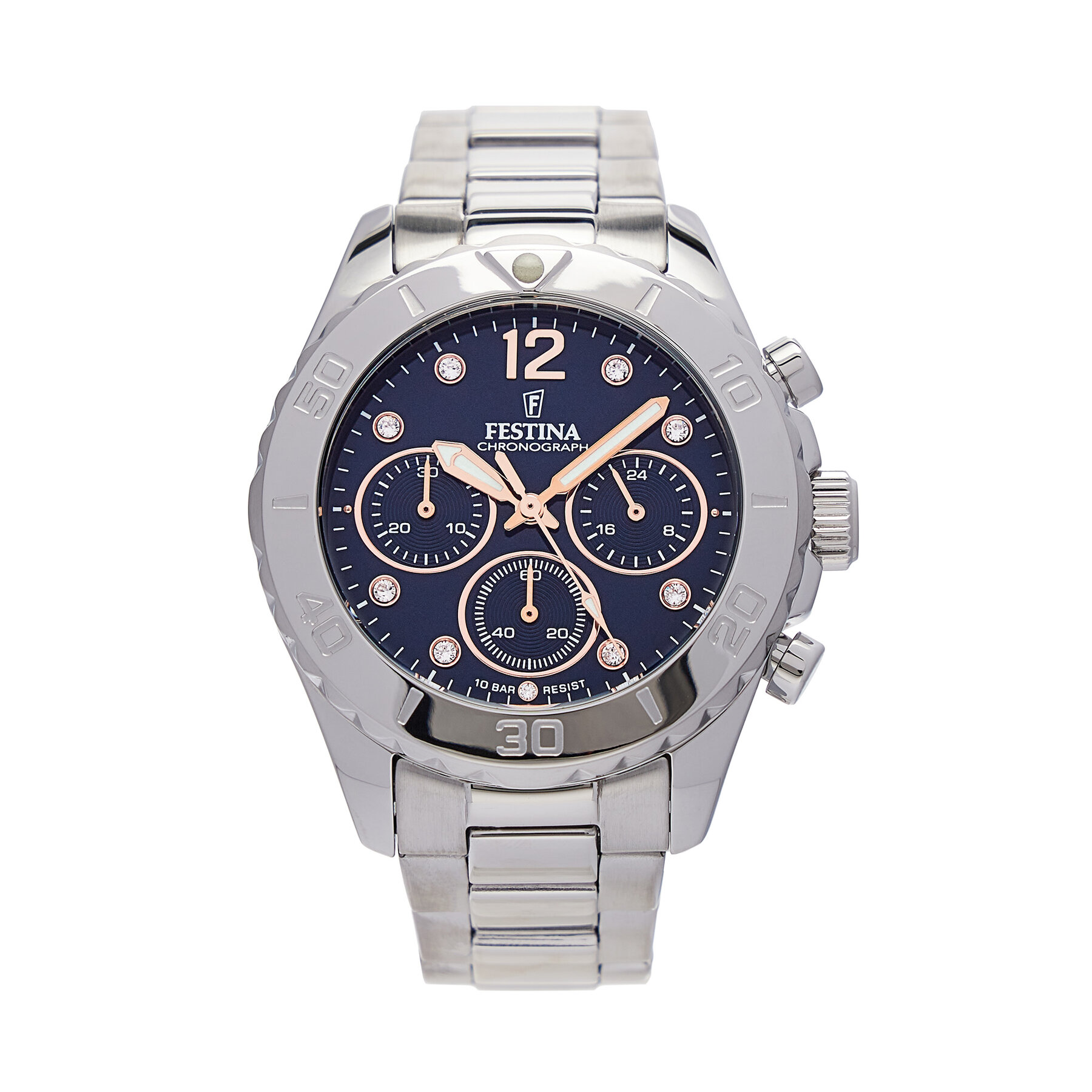 Uhr Festina Boyfriend Chronograph F20603/3 Silberfarben von Festina