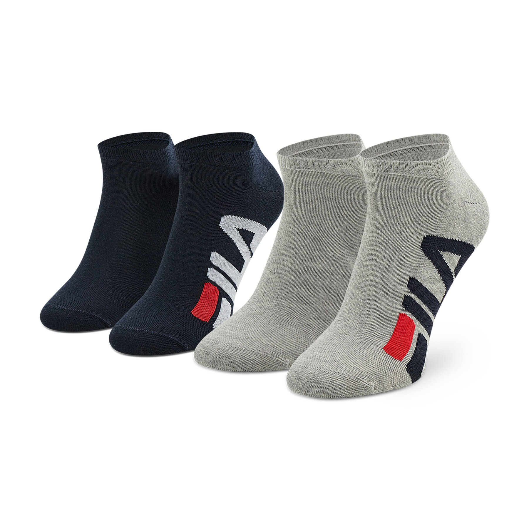 2er-Set hohe Herrensocken Fila Calza Invisibile F9199 Bunt von Fila