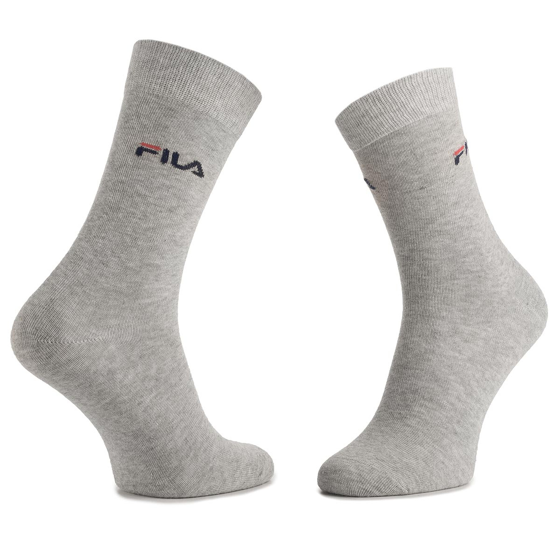 3er-Set hohe Unisex-Socken Fila F9630 Grau von Fila