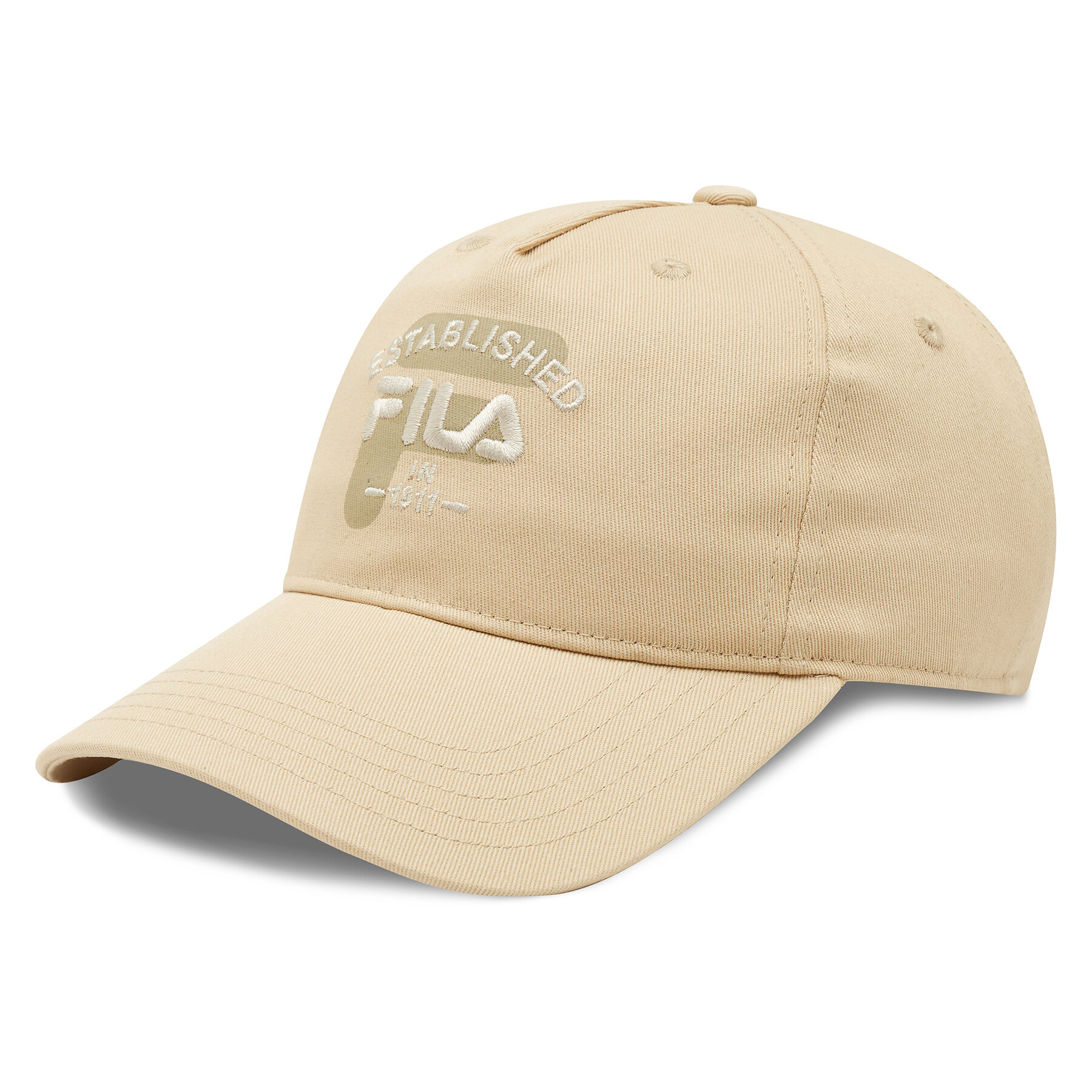 Cap Fila Barnaul 5 Panel Cap With Elevated Basic Logo FCU0086 Beige von Fila