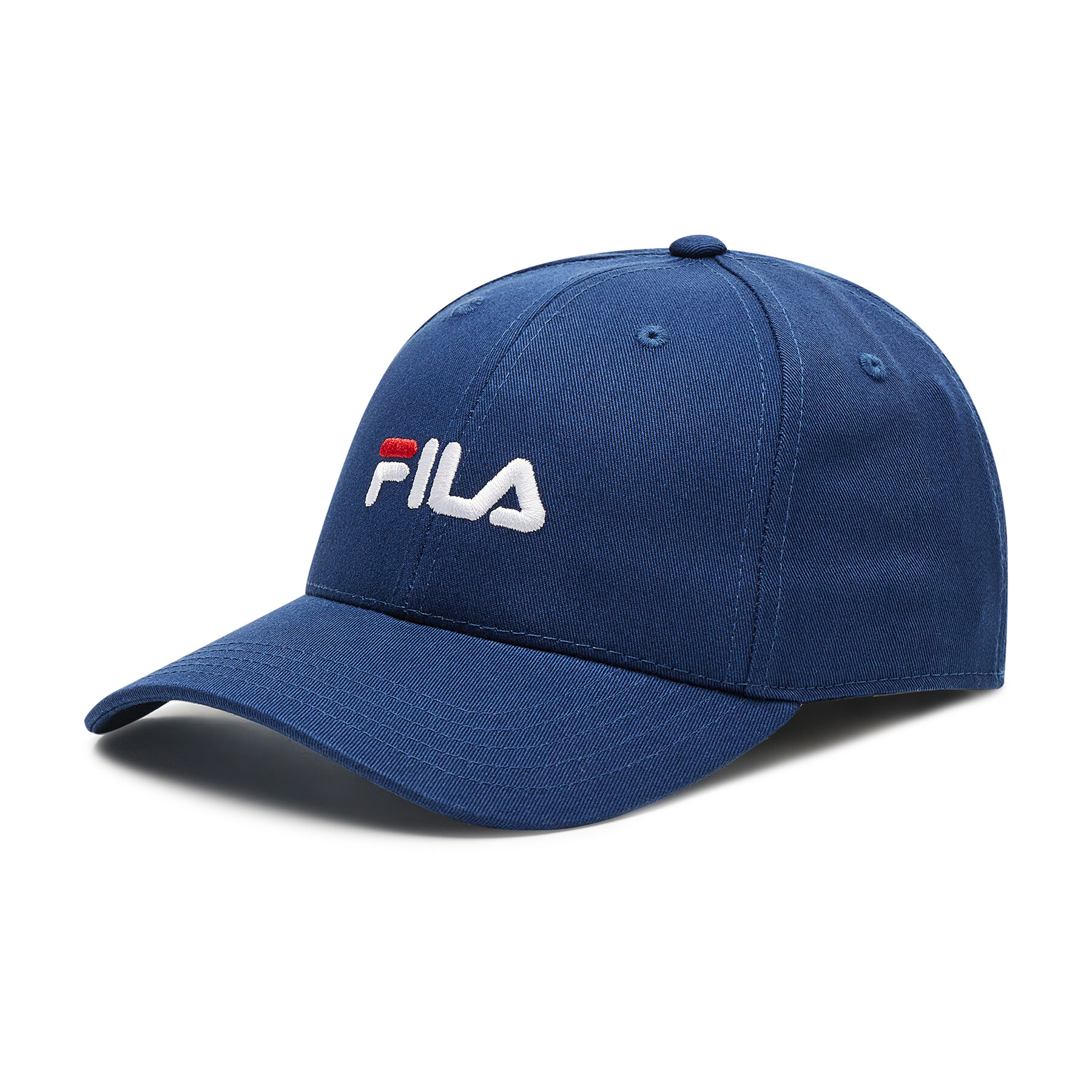 Cap Fila Brasov 6 Panel Cap With Linear Logo Strap Back FCU0019 Dunkelblau von Fila