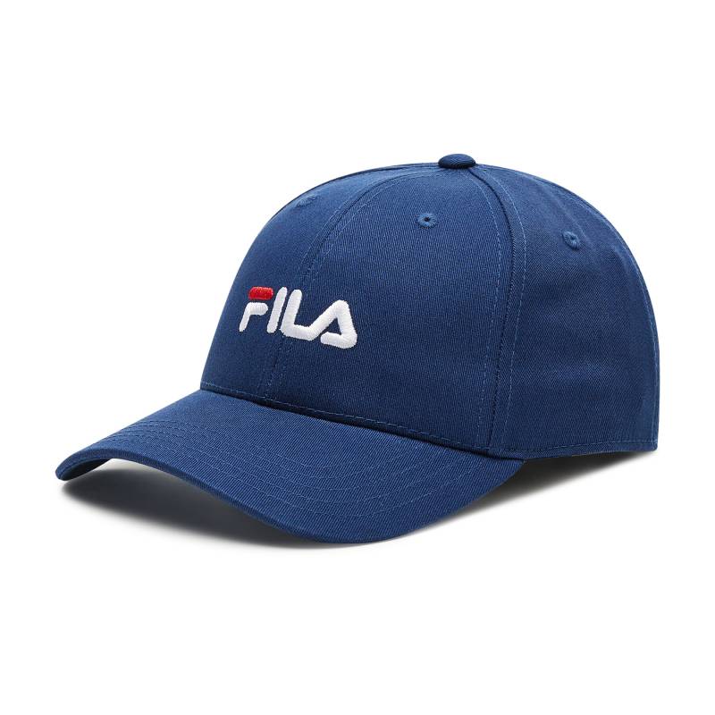 Cap Fila Brasov 6 Panel Cap With Linear Logo Strap Back FCU0019 Dunkelblau von Fila