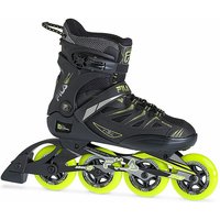 FILA Inline Skates Ghibli 90 Schwarz/Lime gelb | 43 1/2 von Fila