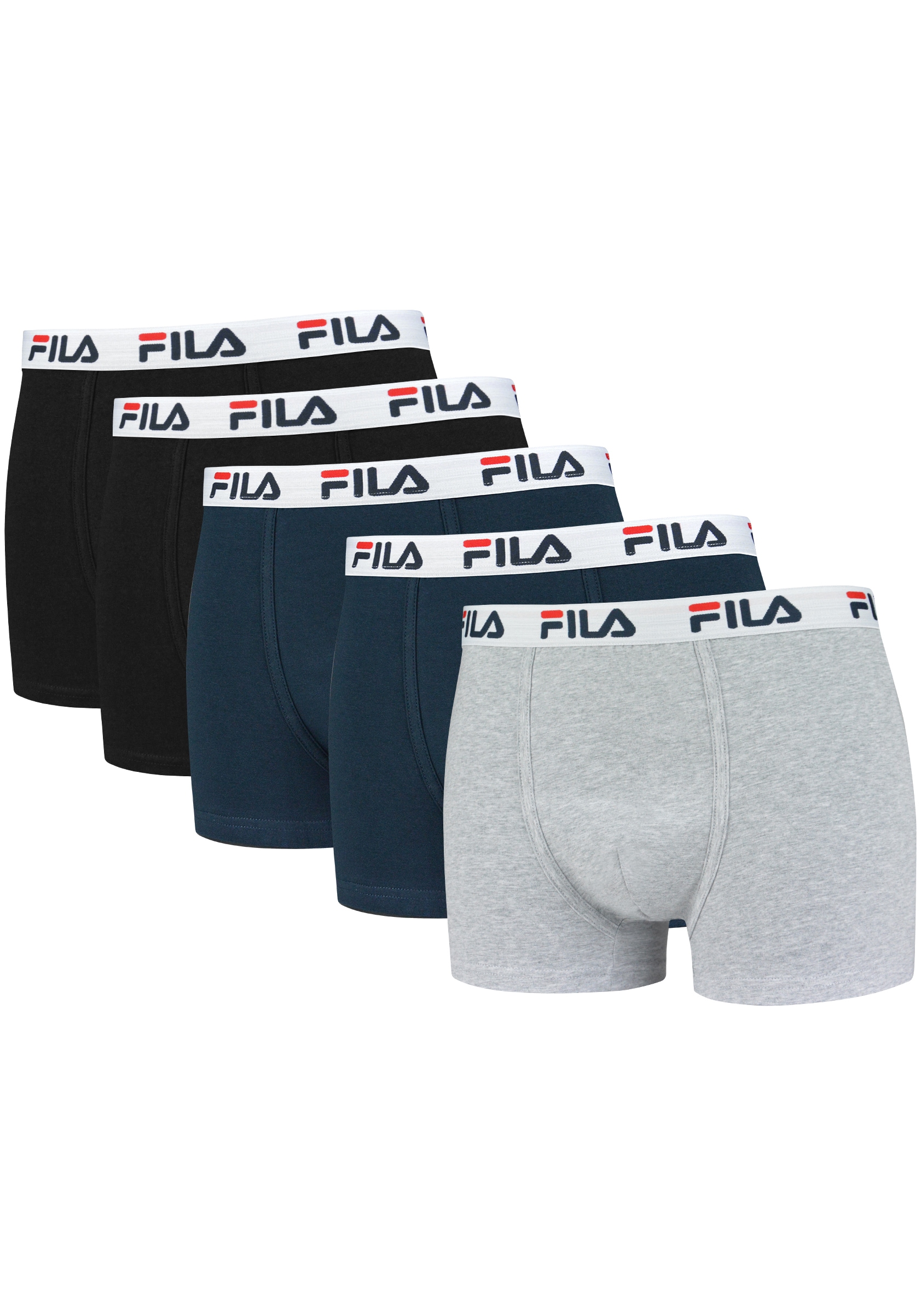 Fila Boxershorts, (5er Pack), mit Logobund von Fila